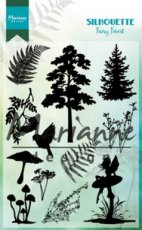 CSMDCS1013 Clearstamp Marianne silhouette fairy forest