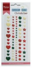 STICKPL4509 Sticker dots kerstmis