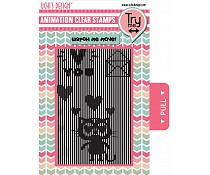 UCHIAS3 Ushi animation stamp Loving Cat