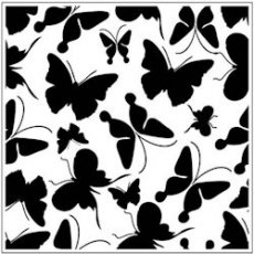 EFCTFD3103 Embossingfolder Butterflies
