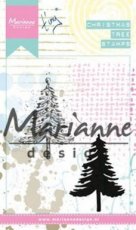CLSMDMM1635 Cling stamp xmastree