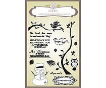 CSANTHIS Clear stamp Annemarie This way For Christmas