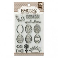 Clear stamp Bo Bunny Eggsellent