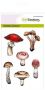 CSCE1294 Clear stamp craftemotions paddenstoelen