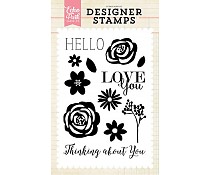 Clear stamp Echo parkTHinking about you