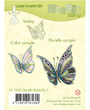 CSLC551604 Clearstamp LeCreaDesign  Butterfly 2