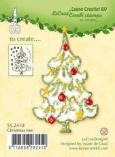 CSLC552410 Clearstamp LeCreaDesign Christmas tree