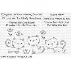 Purr-Fect Clearstamp My Favorite Things