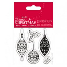 CSPMA907246 Clearstamp Small Baubles