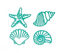 DICO724690 Couture creations seashells