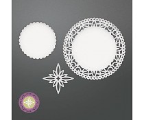 Couture Creations North Star doily star