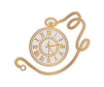 DICO726854 Couture Creations Pocket watch Allround die
