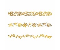 DICO726923 Couture creations Christmas Borders hotfoil stamp
