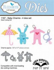 ECD1087 Elisabeth Craft design Baby Charms set