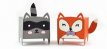 LFDLF1826 tiny gift box raccoon & fox add-on die  Lawn Fawn