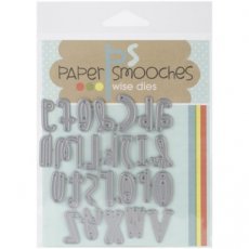 PSDFBD001 Alphawhimsy die Paper Smooches