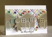 Gingerbread house die Paper Smooches