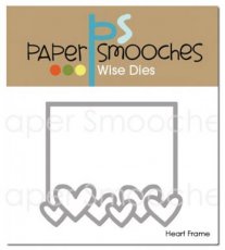 PSDSED344 Heart Frame die Paper Smooches