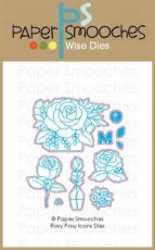 PSSDA1S19304 Rosy Posy dies en stamps Paper Smooches