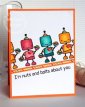 Boom Bots Clearstempel Paper Smooches