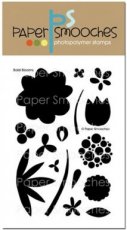 PSSJ1S134 Bold Blooms  Clearstempel Paper Smooches