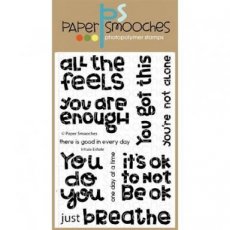 PSSJ3S19311 Inhale Exhale Clearstempel Paper Smooches
