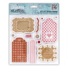 Rubberstamp Urban Home for Christmas