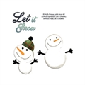 SBM658180 Bigz Snowman & let it snow