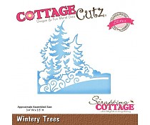 scrapping cottage cottage cutz Wintery Trees