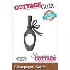 Cottage cottage cutz petites champagne bottle