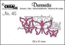 SCRLCLDR45 Decorette vlinders 7