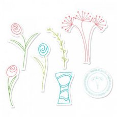 SF658207 Framelits & stamp Flowers & Vase