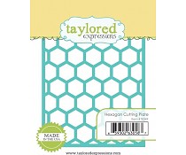 TAYTE349 Taylored Expressions Die Hexagon cutting plate