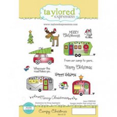 TAYTEFS182 Taylored Expressions stamp Campy Christmas
